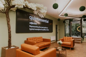 Quintessential office breakout space