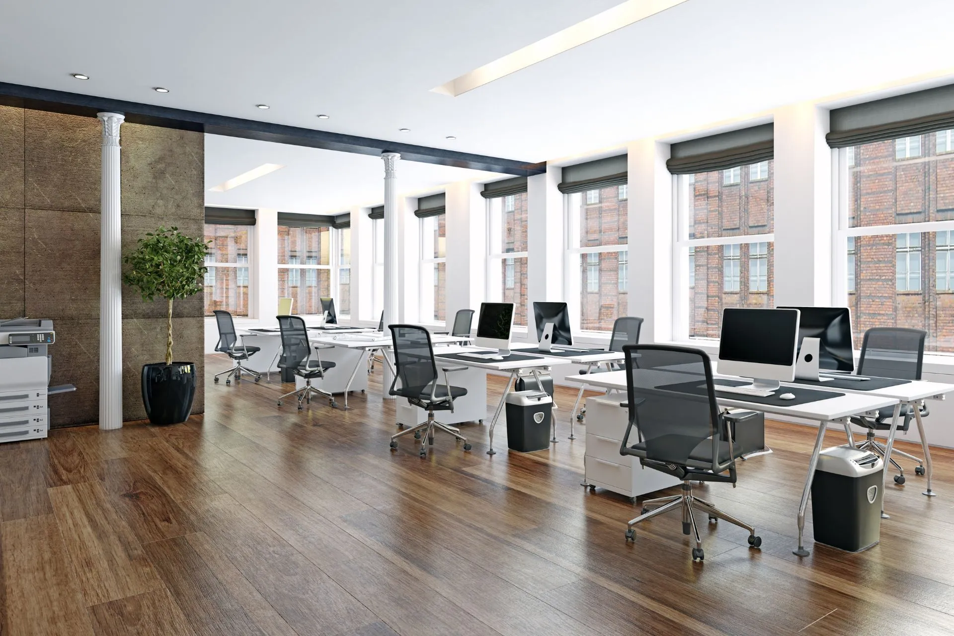 Incorporate Natural Light and Greenery