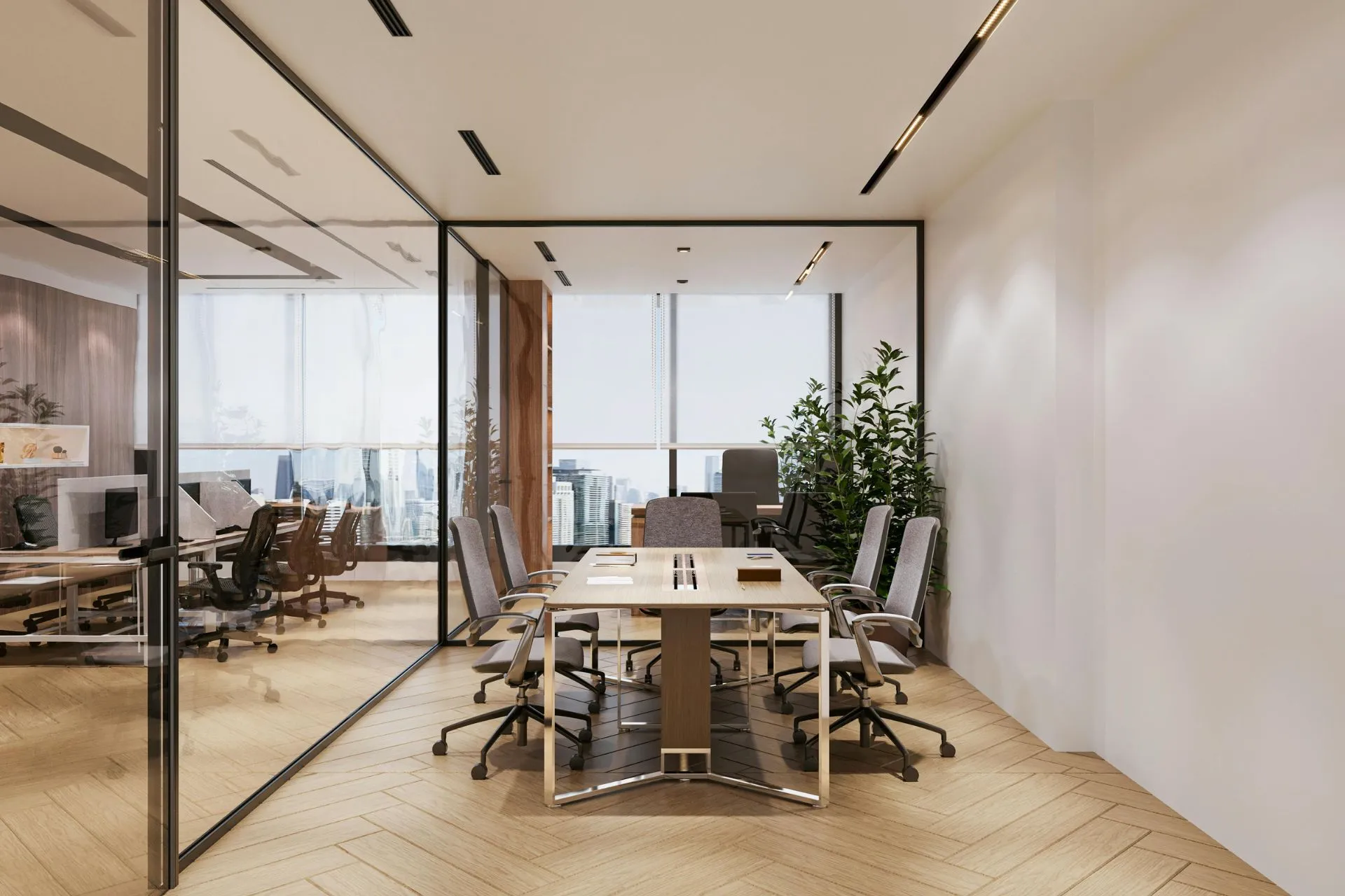 Light Colours and Reflective Surfaces