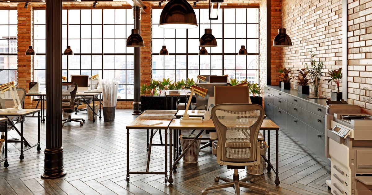 Modern office interior Modern office interior