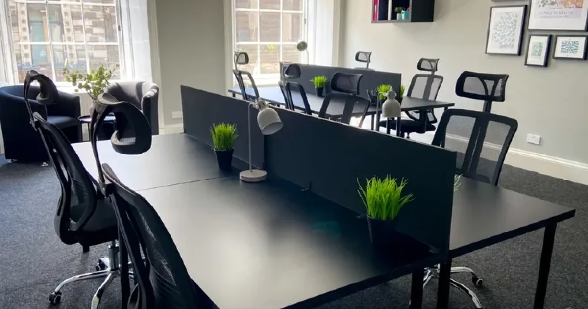 coworking space at the Townhouse
