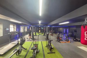 st vincent street office gym area