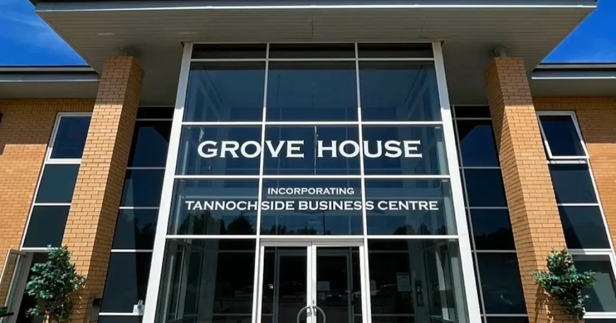 imagegrove1 Grove House is in Tannochside Business Park, Uddingston